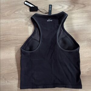 NikexSKIMS Women's Black Ribbed Tank Top